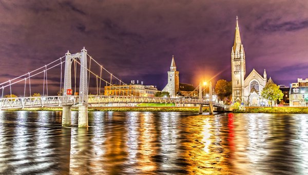 We stay in Inverness, Scotland, very close to Loch Ness.
