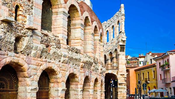 Verona: The Roman circus.