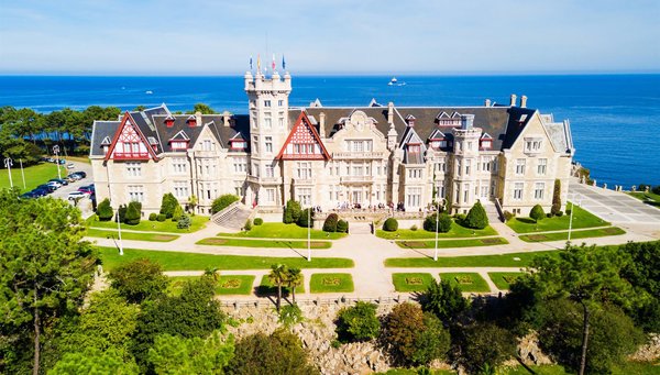 Magdalena Palace, Santander, Spain.

